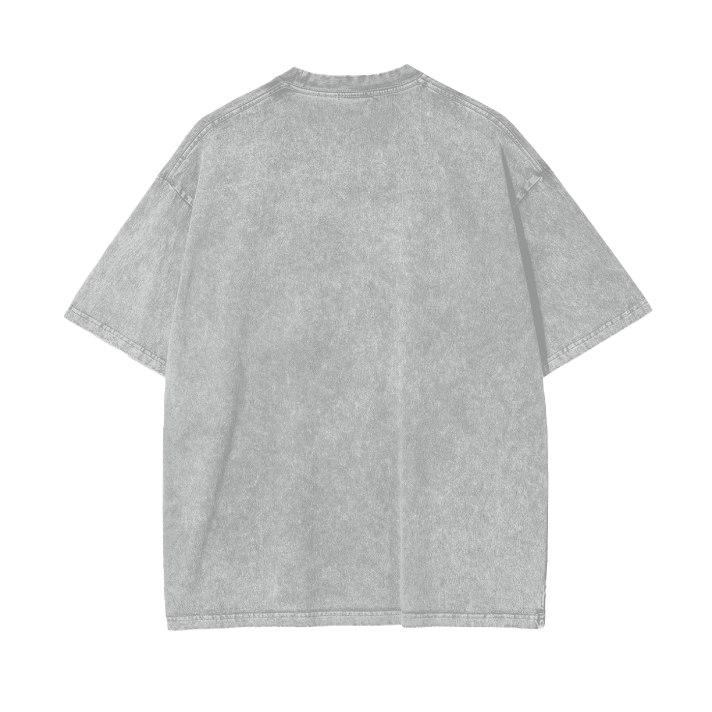 Oversize Snow Washed T-Shirt (White&Green)