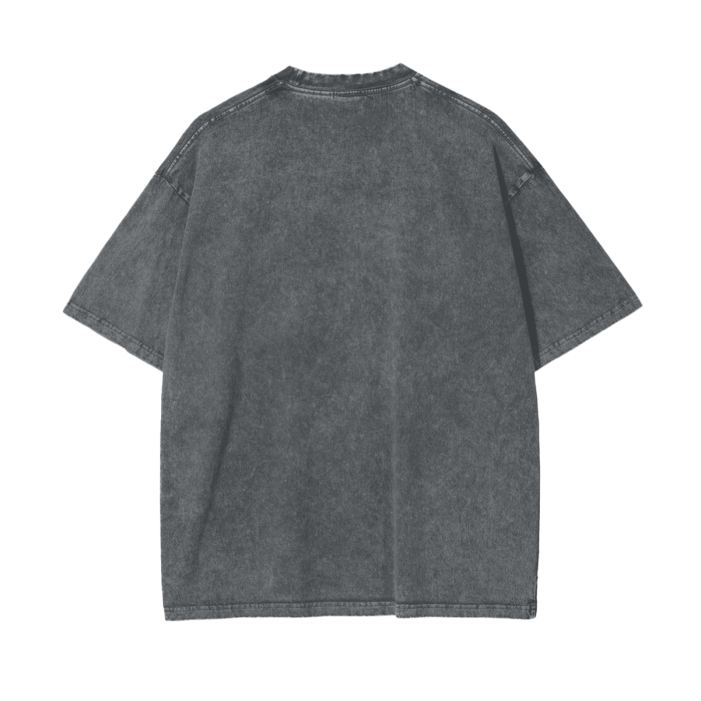 Oversize Snow Washed T-Shirt (White&Green)